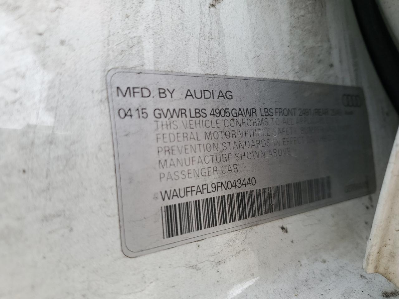 2015 Audi A4 - Image 13