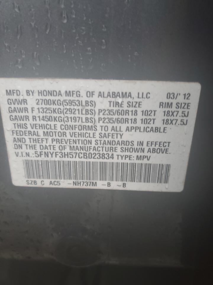 2012 Honda Pilot - Image 15
