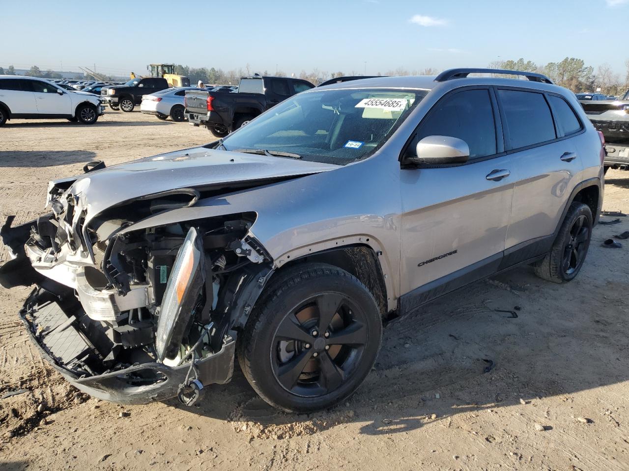 2018 Jeep Cherokee Latitude продається в Houston, TX - Front End