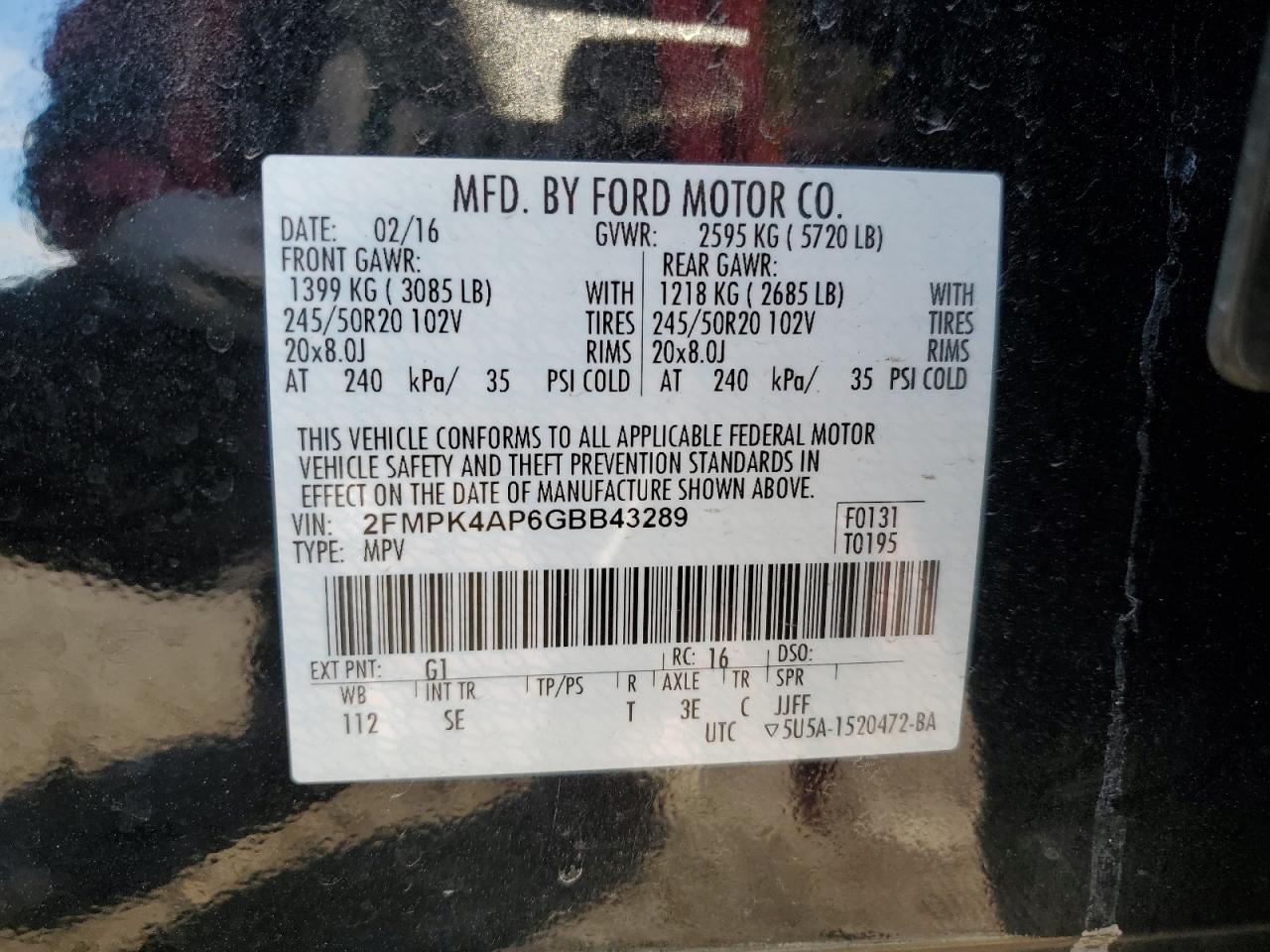 2016 Ford Edge - Image 13