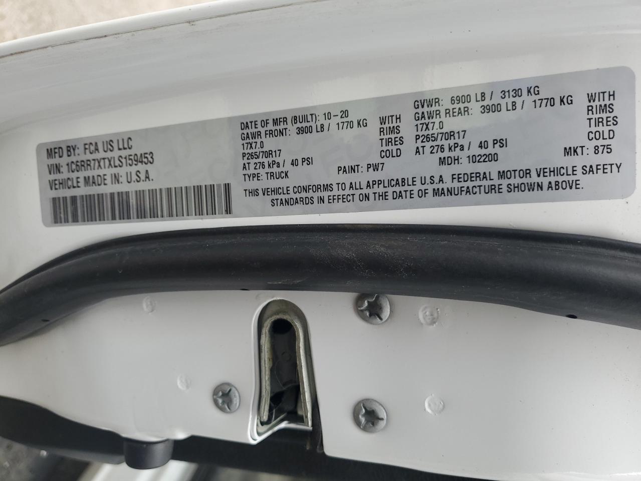 2020 RAM 1500 - Image 12