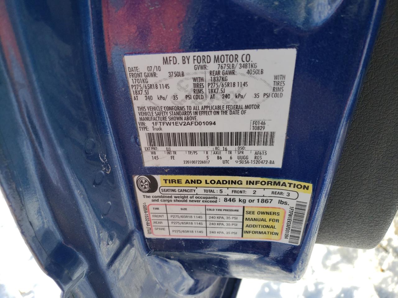 2010 Ford F-150 - Image 14