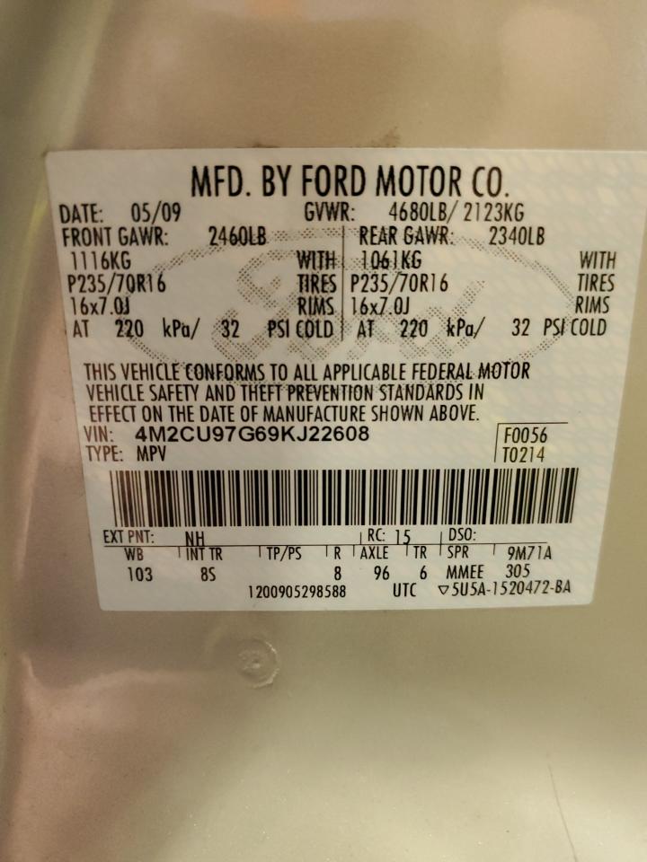 2009 Mercury Mariner - Image 13