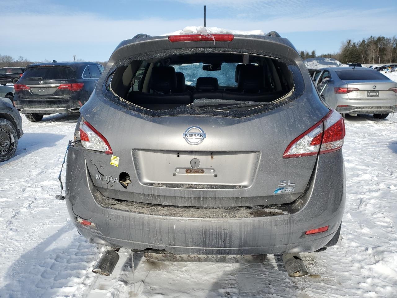 2012 Nissan Murano S VIN: JN8AZ1MW6CW203141 Lot: 65265115