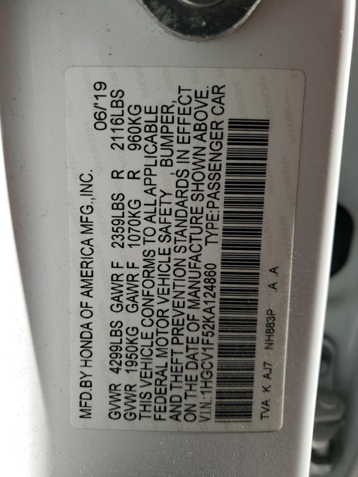 2019 Honda Accord - Image 12