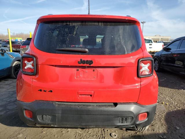  JEEP RENEGADE 2018 Червоний