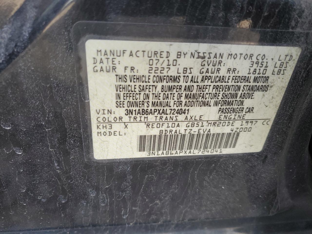 2010 Nissan Sentra - Image 14