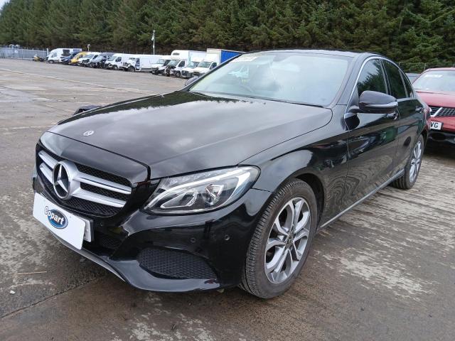 2018 MERCEDES BENZ C 220 SPOR for sale at Copart WHITBURN