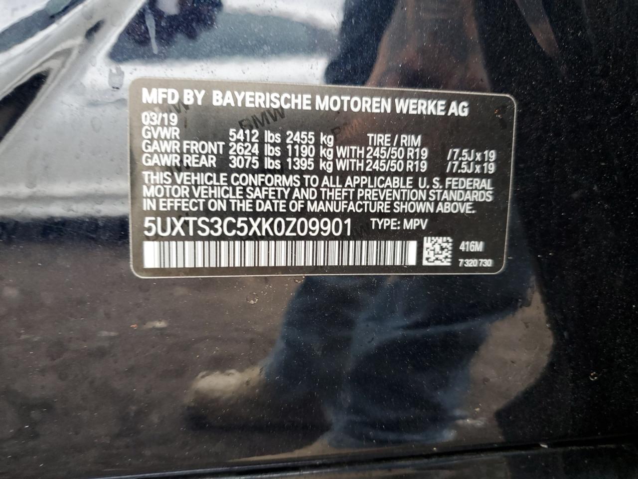 2019 BMW X3 - Image 13