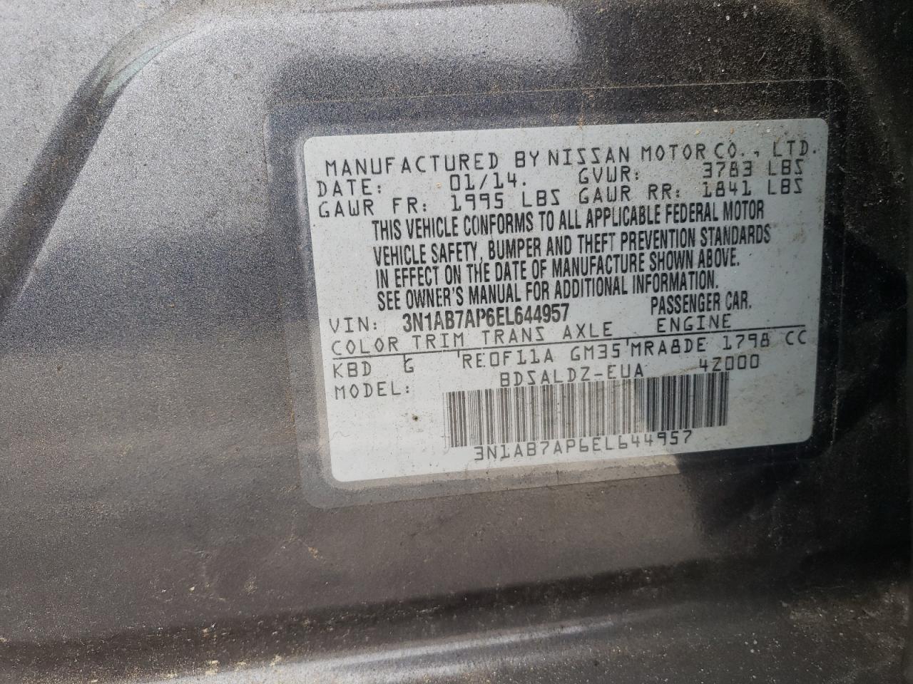 2014 Nissan Sentra - Image 12