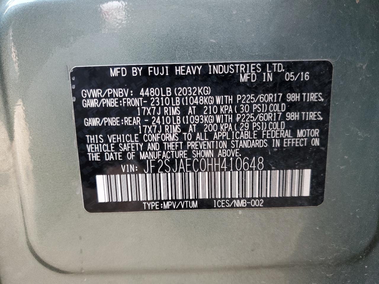 2017 Subaru Forester - Image 14