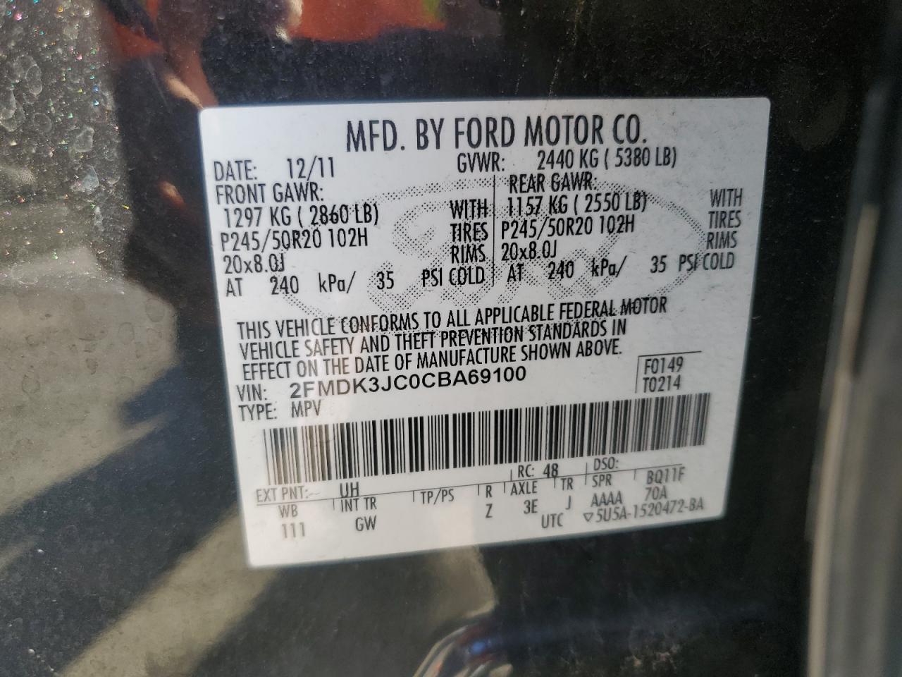 2012 Ford Edge - Image 13