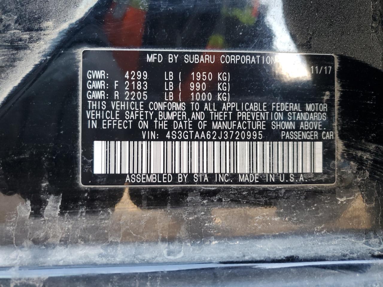 2018 Subaru Impreza - Image 13