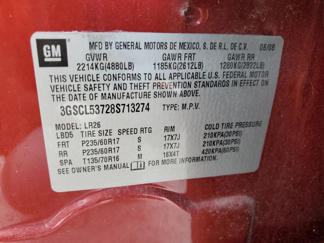 2008 Saturn VUE - Image 14