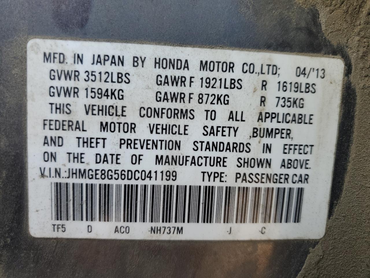 2013 Honda Fit - Image 14