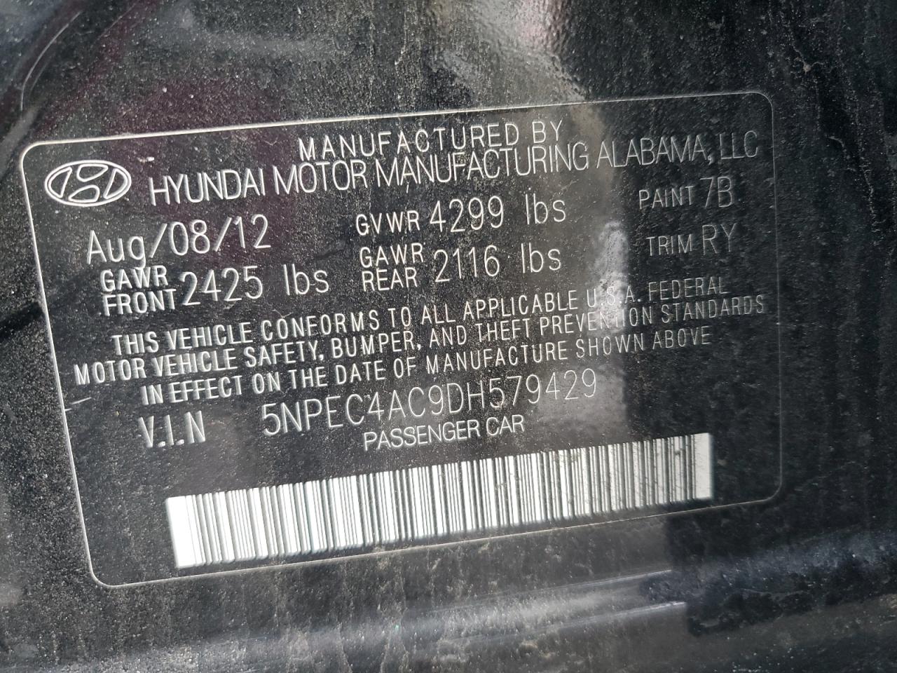 2013 Hyundai Sonata - Image 12
