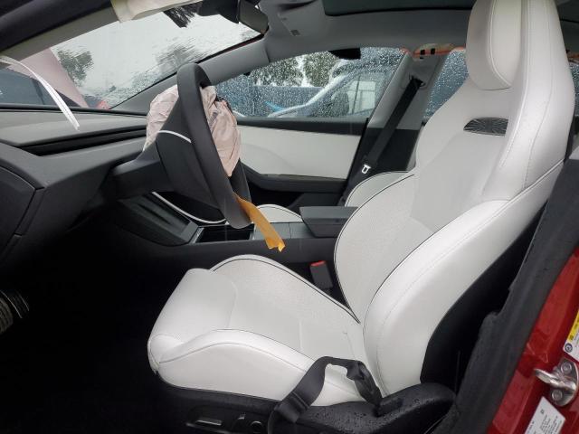  TESLA MODEL 3 2024 Красный