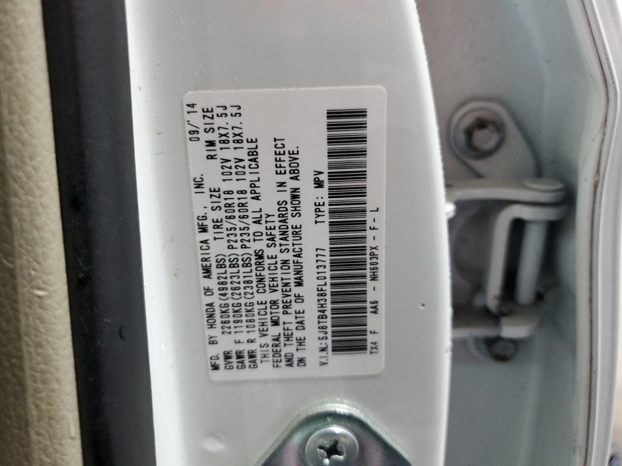 2015 Acura RDX - Image 14
