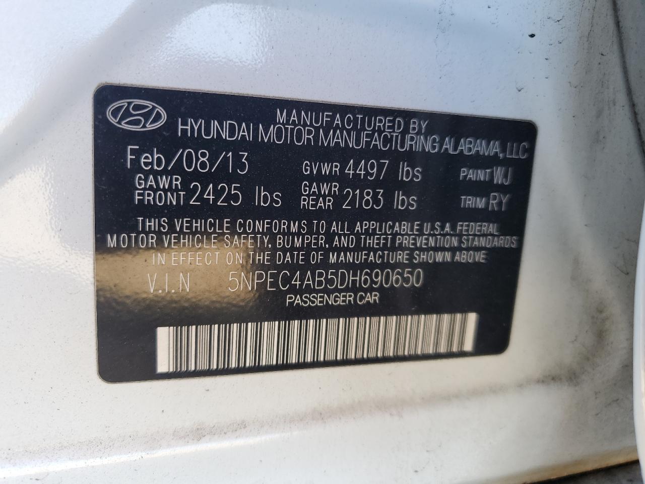 2013 Hyundai Sonata - Image 13