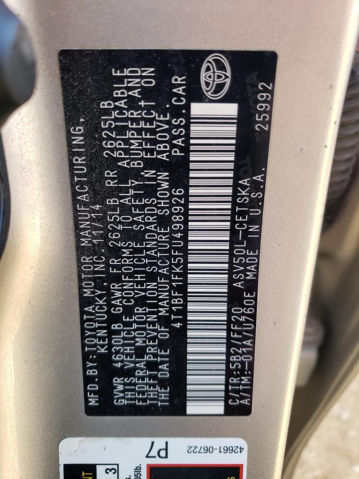 2015 Toyota Camry - Image 12