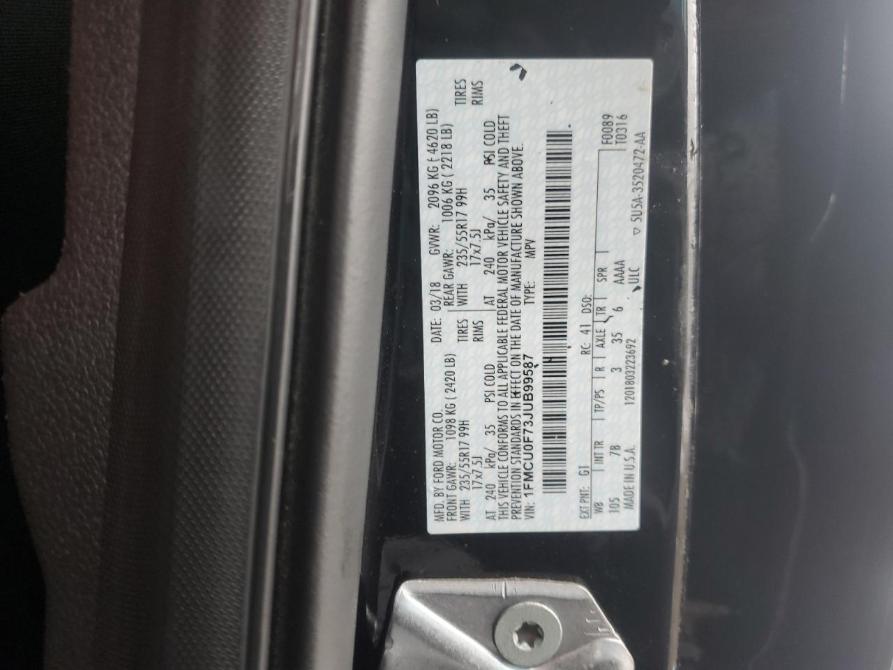 2018 Ford Escape - Image 13