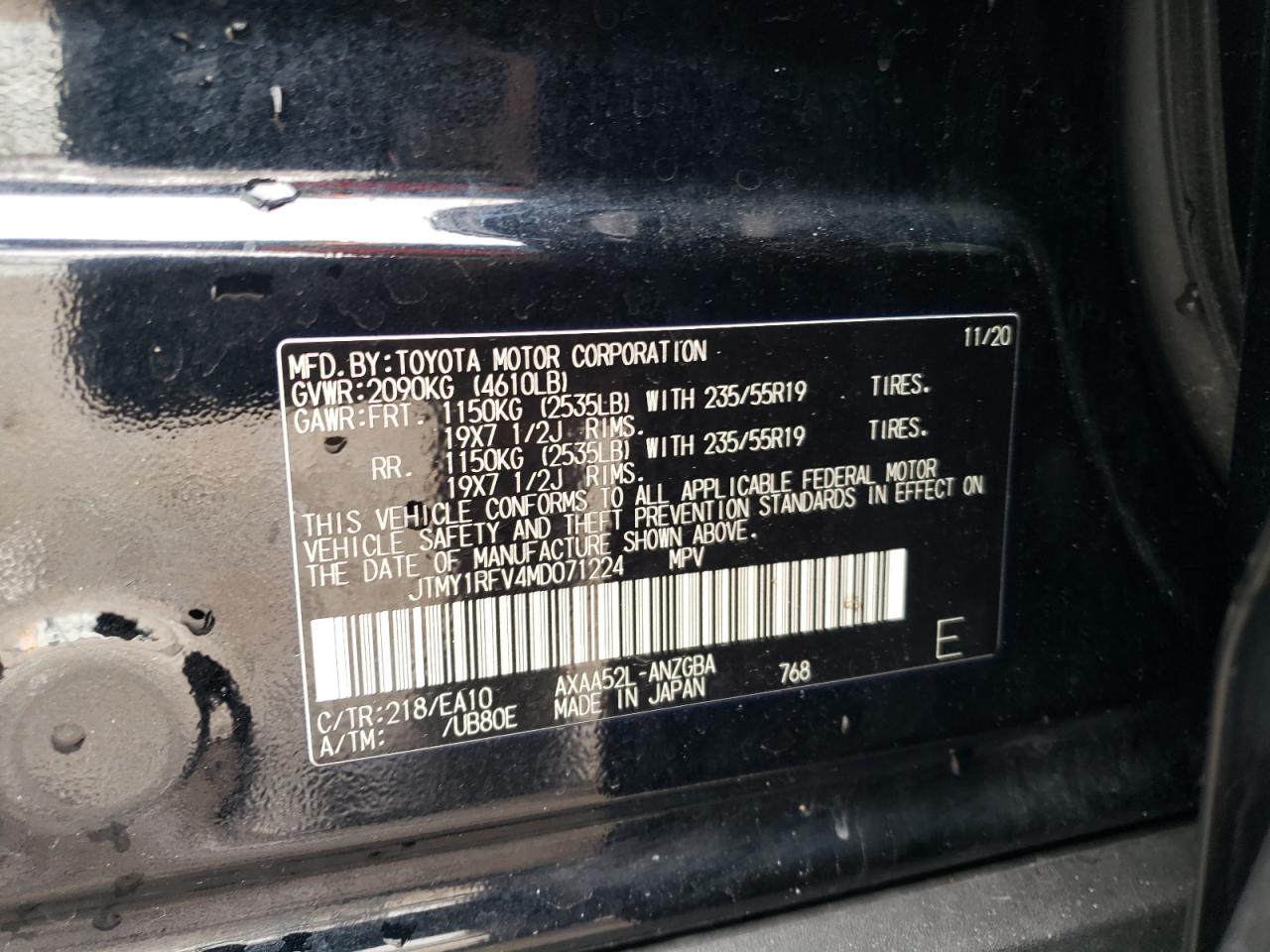 2021 Toyota RAV 4 - Image 13