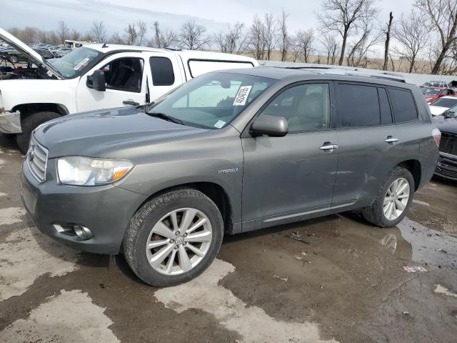 2010 Toyota Highlander Hybrid Limited en Venta en Bridgeton, MO - Front End