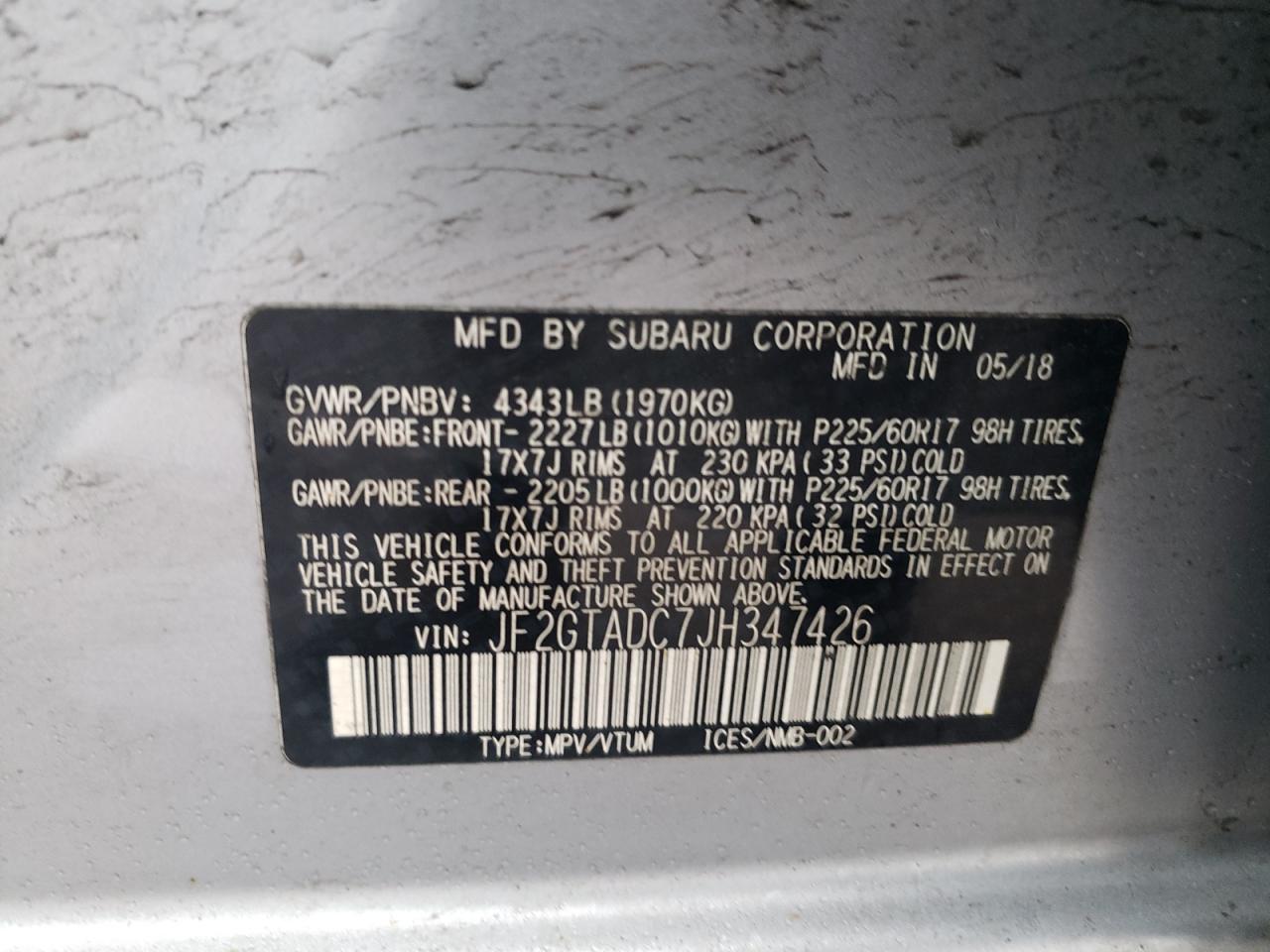 2018 Subaru XV - Image 13