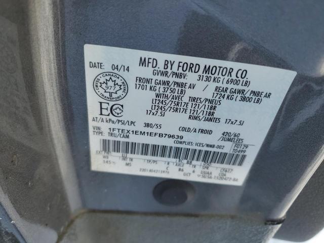 2014 FORD F150 SUPER CAB  