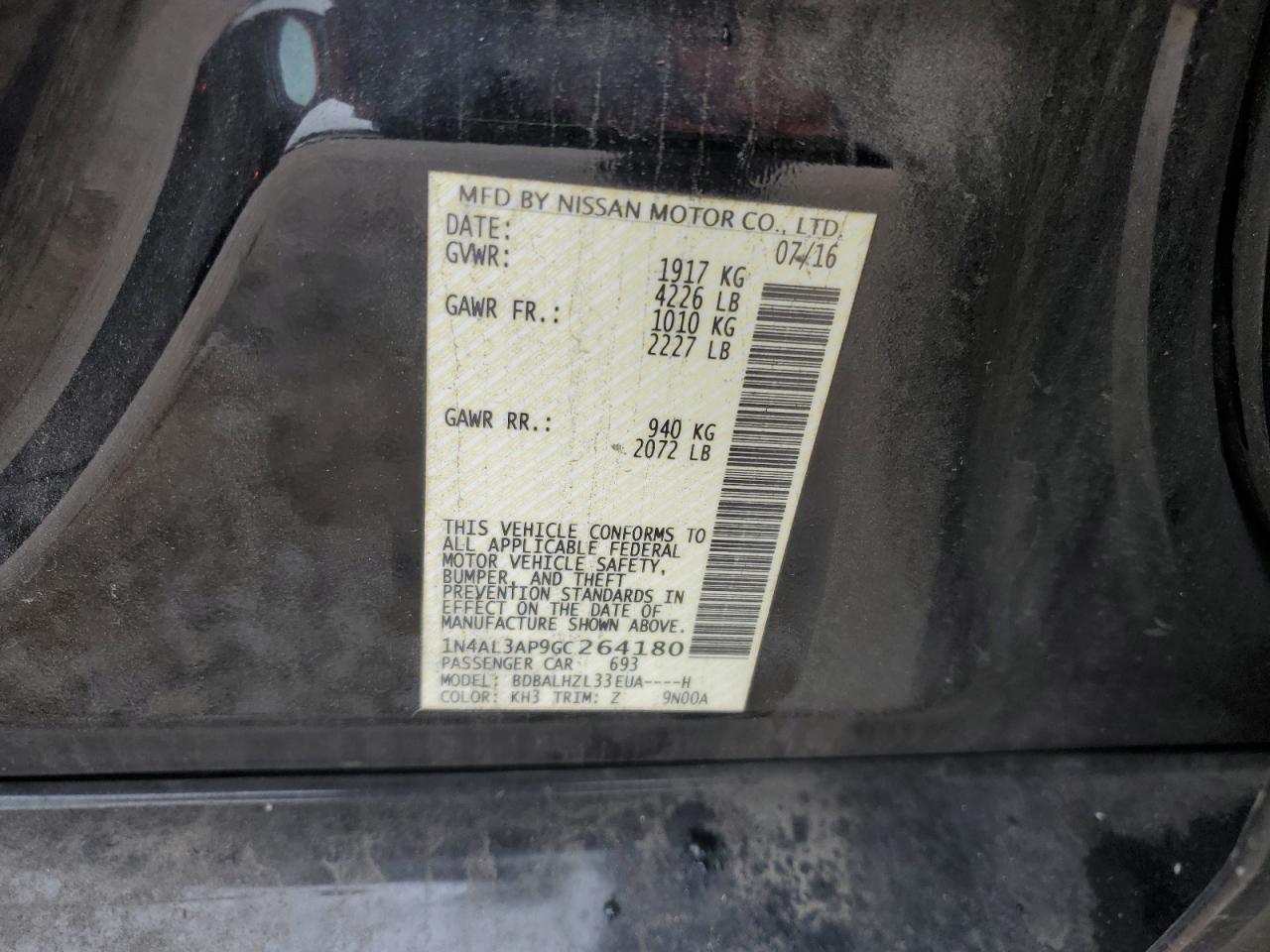 2016 Nissan Altima - Image 12