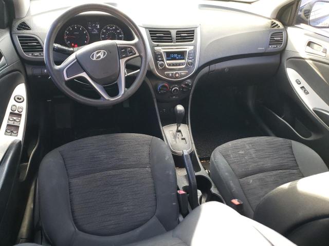 Hatchbacks HYUNDAI ACCENT 2016 Granatowy