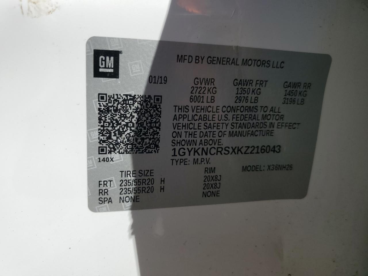 2019 Cadillac XT5 - Image 14