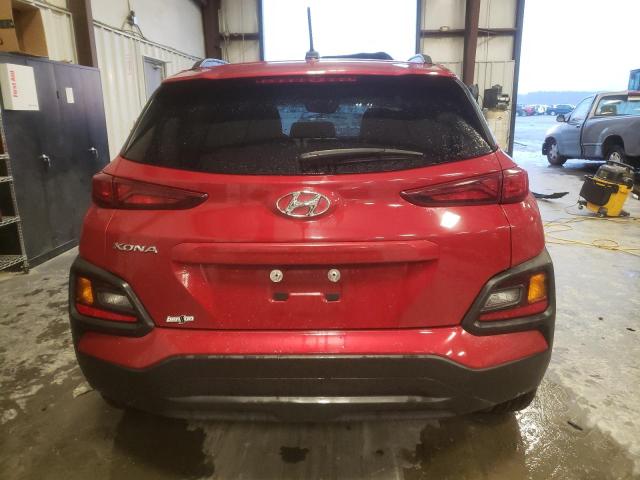  HYUNDAI KONA 2018 Червоний