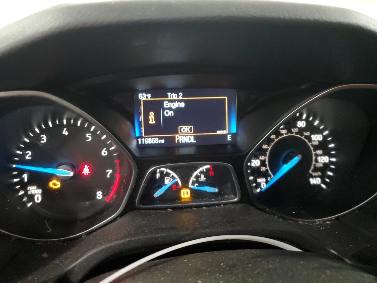 1FADP3F23GL405453 FORD FOCUS 2016