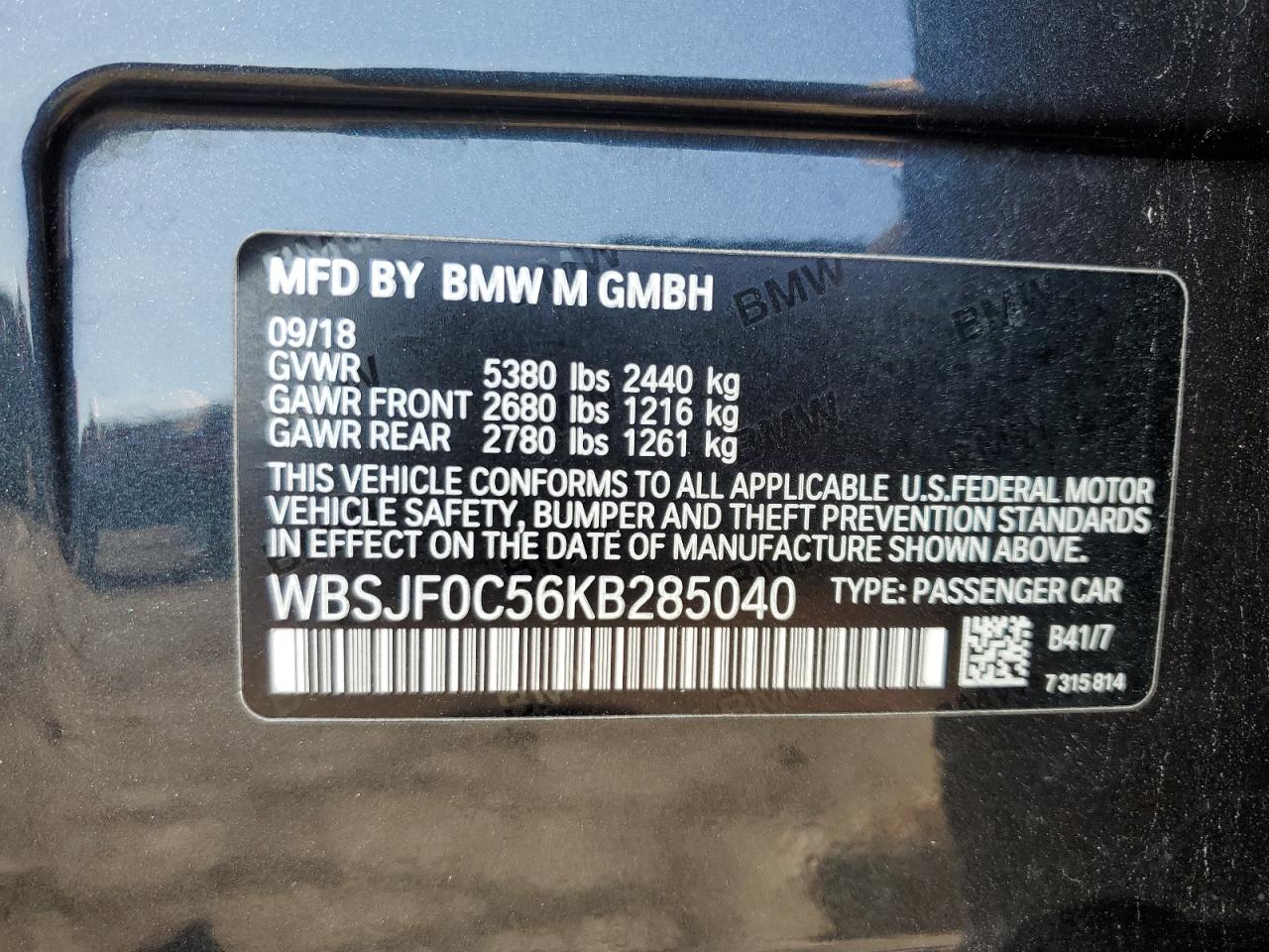 2019 BMW M5 - Image 12