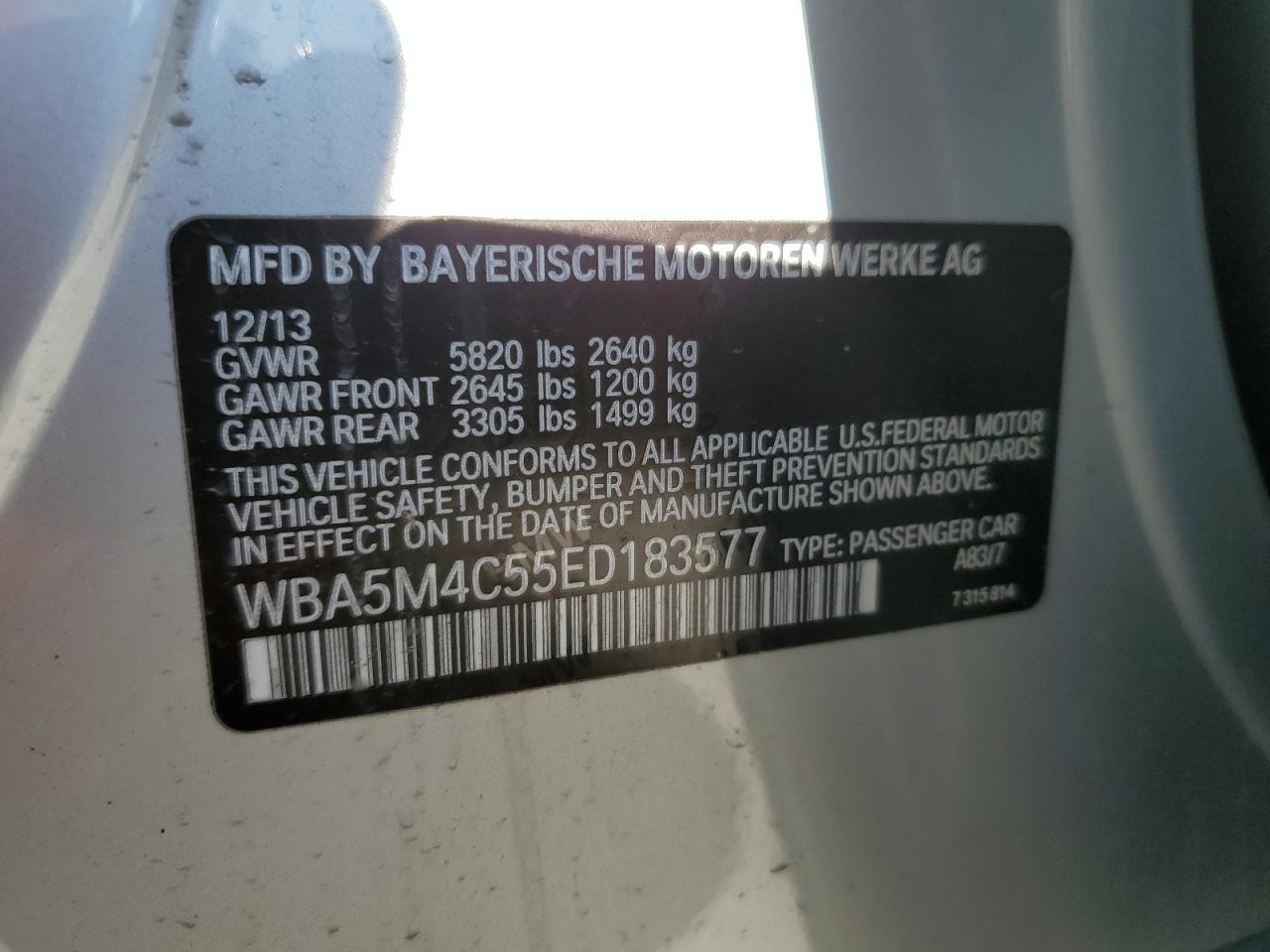 2014 BMW 5er - Image 12