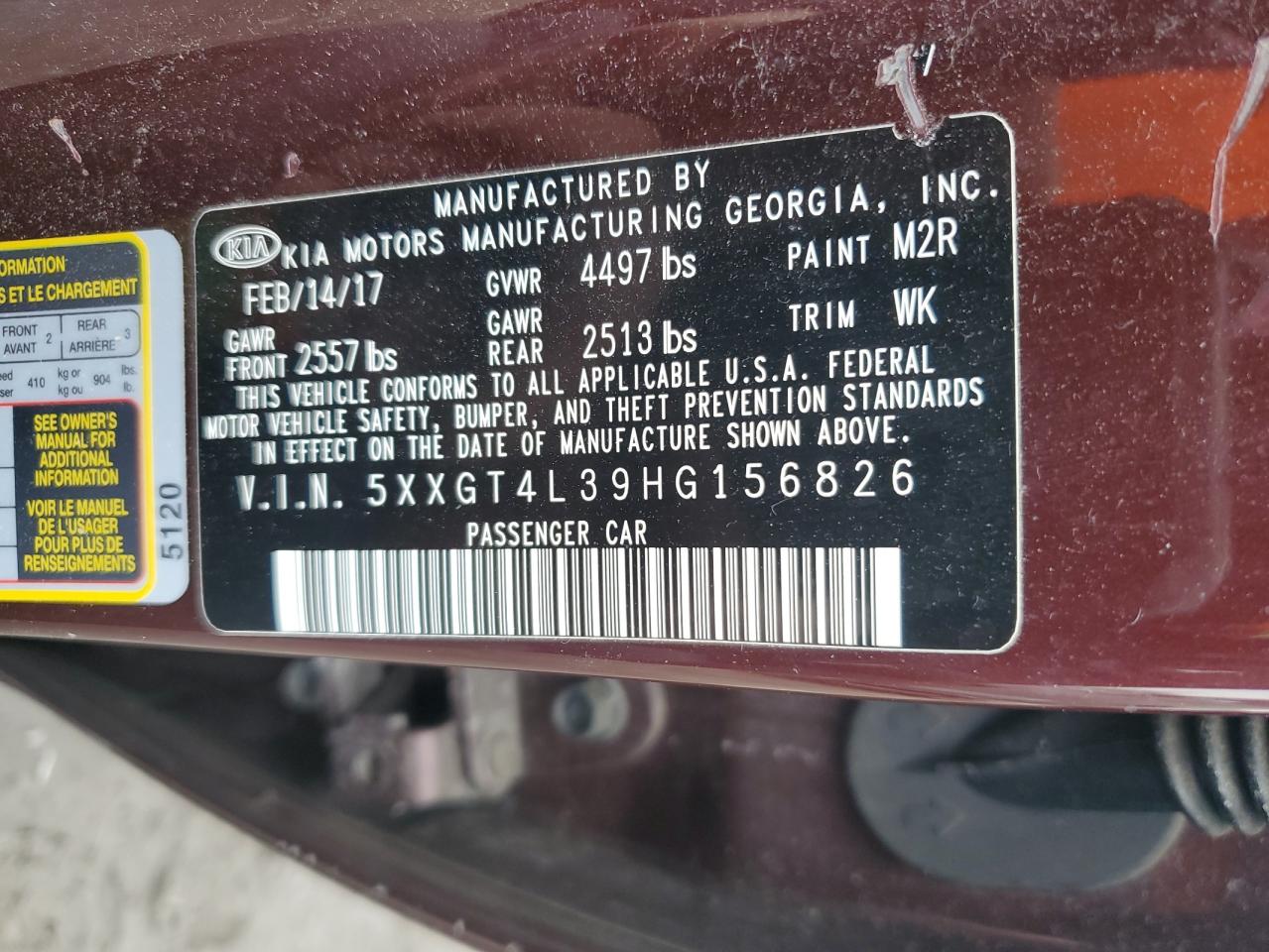 2017 Kia Optima - Image 12
