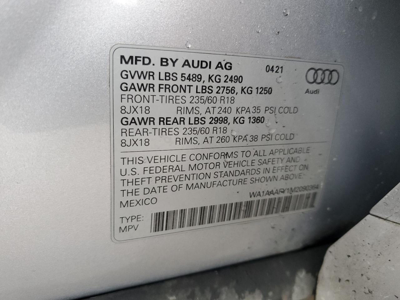 2021 Audi Q5 - Image 13