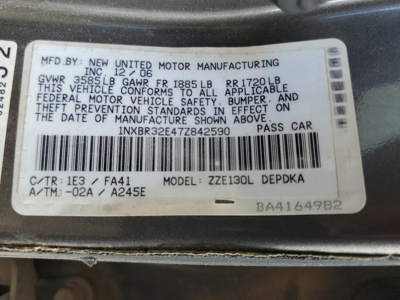 2007 Toyota Corolla - Image 12