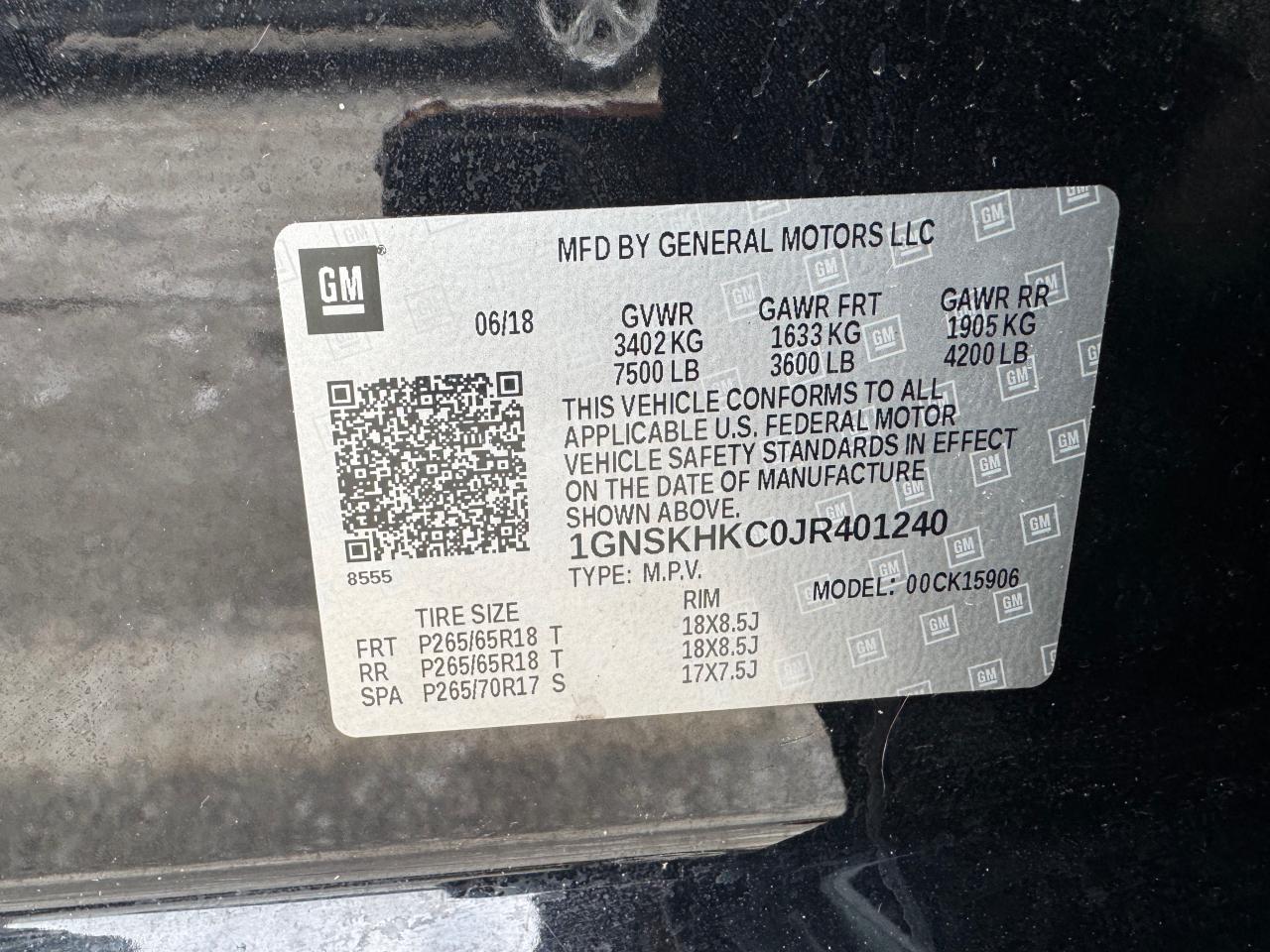2018 Chevrolet Suburban - Image 10