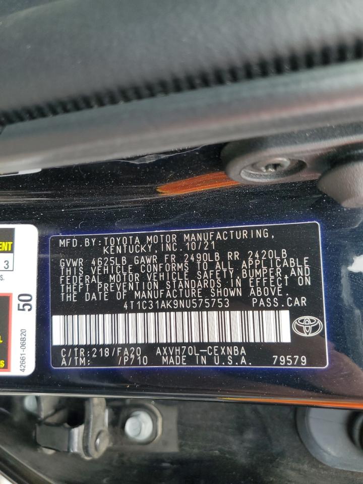 2022 Toyota Camry - Image 13