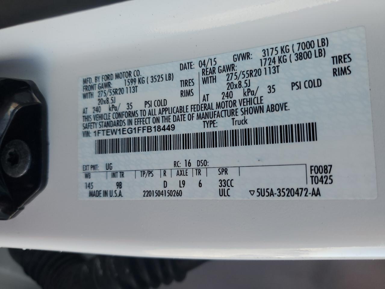 2015 Ford F-150 - Image 12