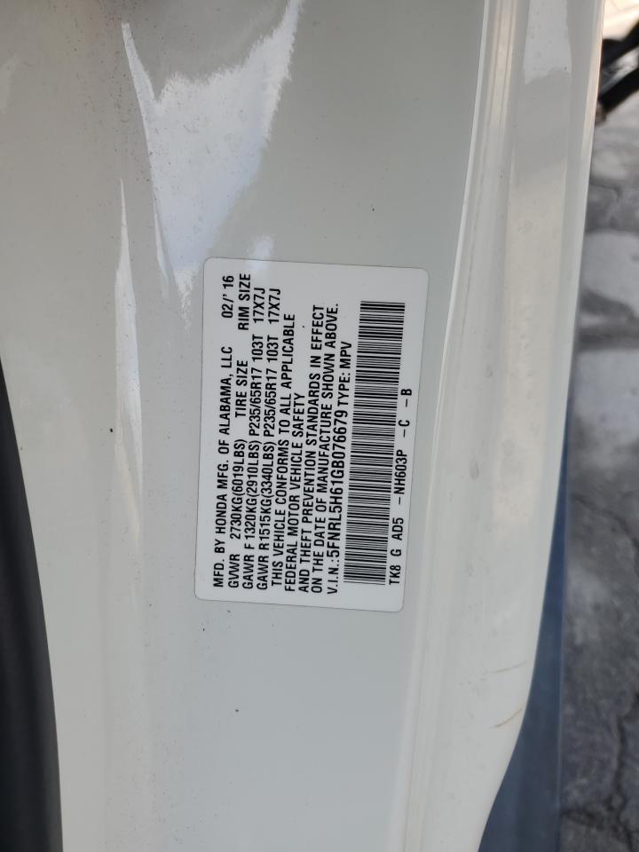 2016 Honda Odyssey - Image 14