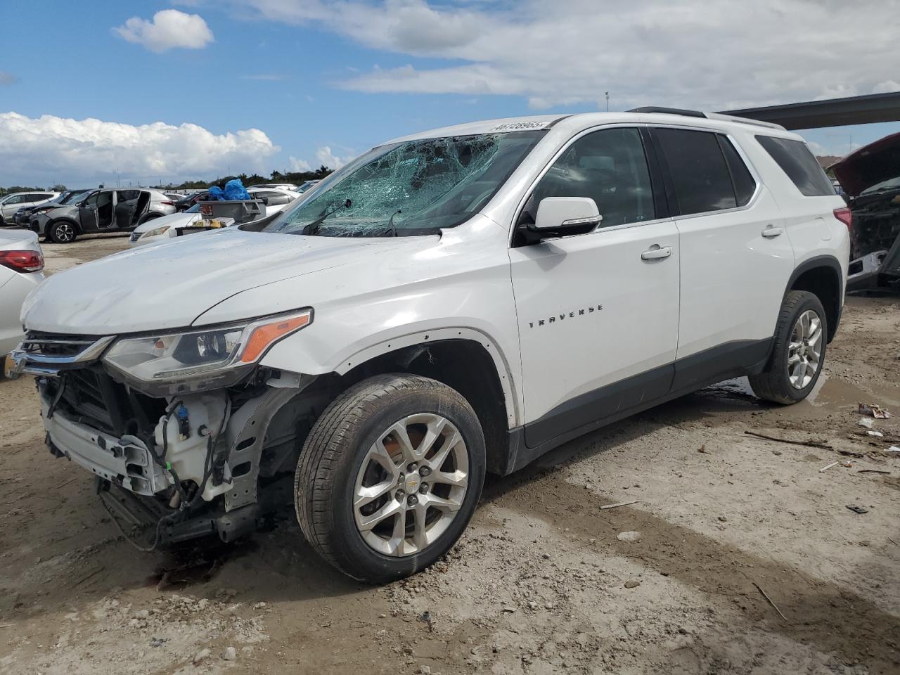 2018 Chevrolet Traverse Lt იყიდება West Palm Beach-ში, FL - Front End