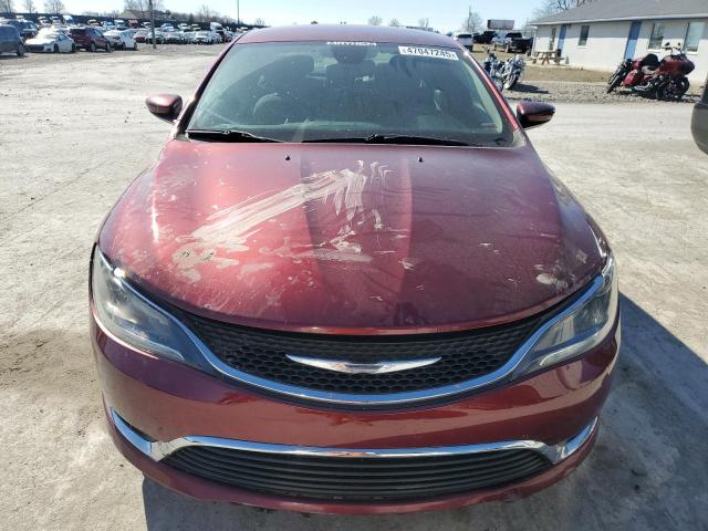 Sedans CHRYSLER 200 2015 Red