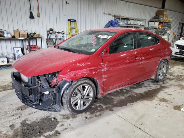  HYUNDAI ELANTRA 2020 Red
