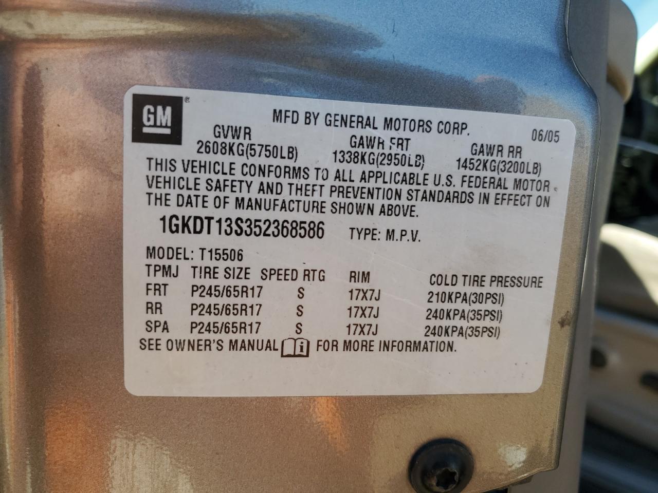 2005 GMC Envoy - Image 15