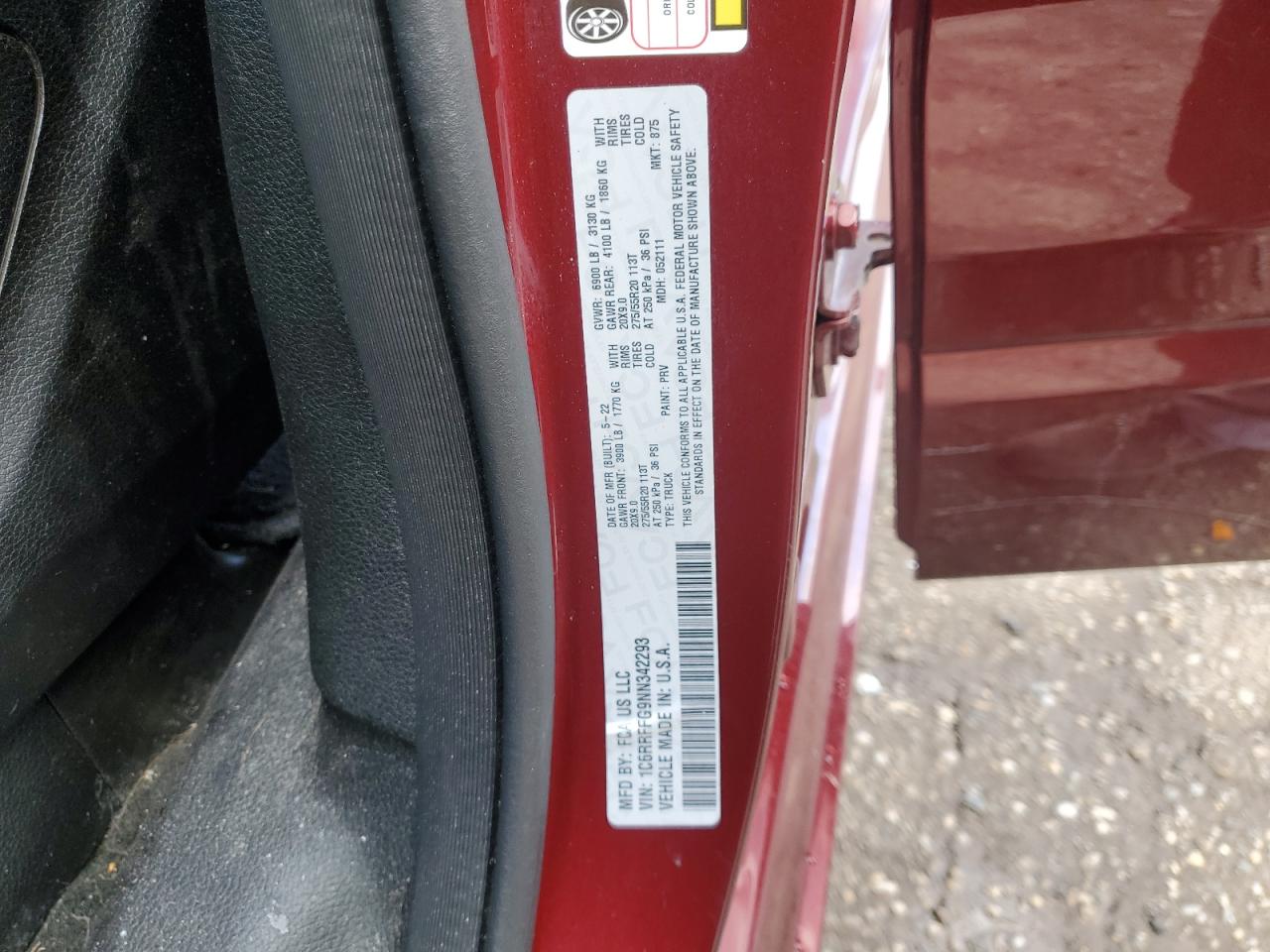 2022 RAM 1500 - Image 12