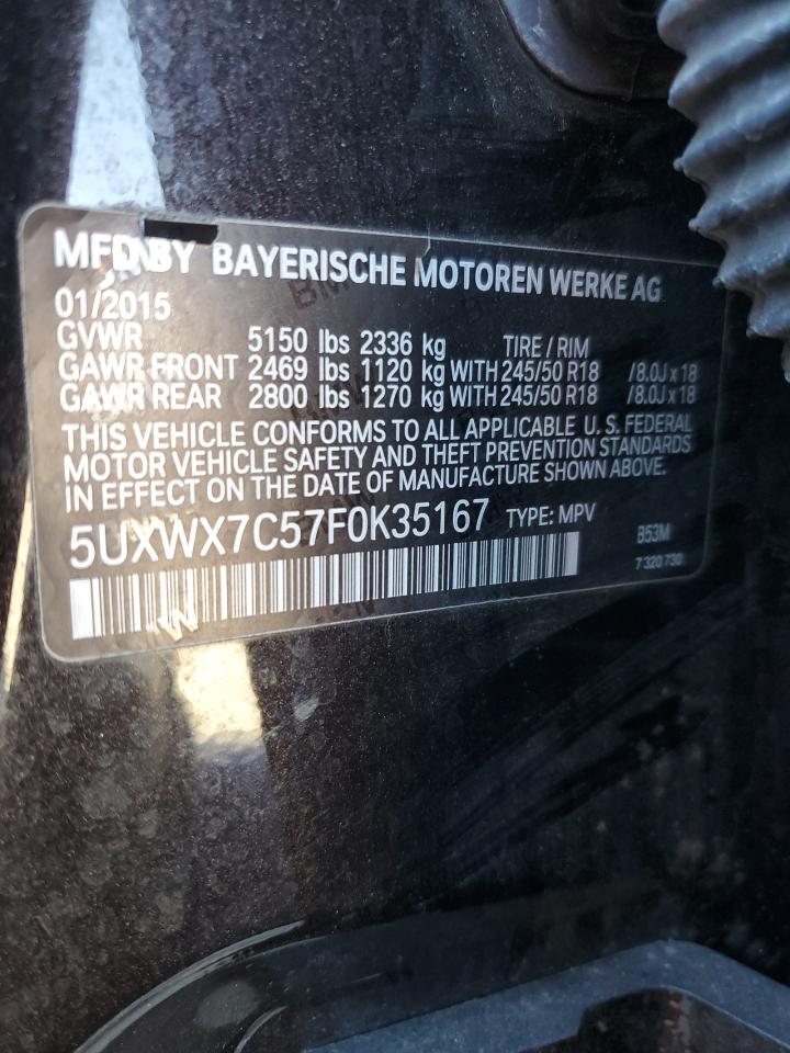 2015 BMW X3 - Image 13