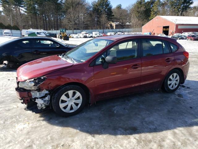 Crossovers SUBARU IMPREZA 2013 Czerwony